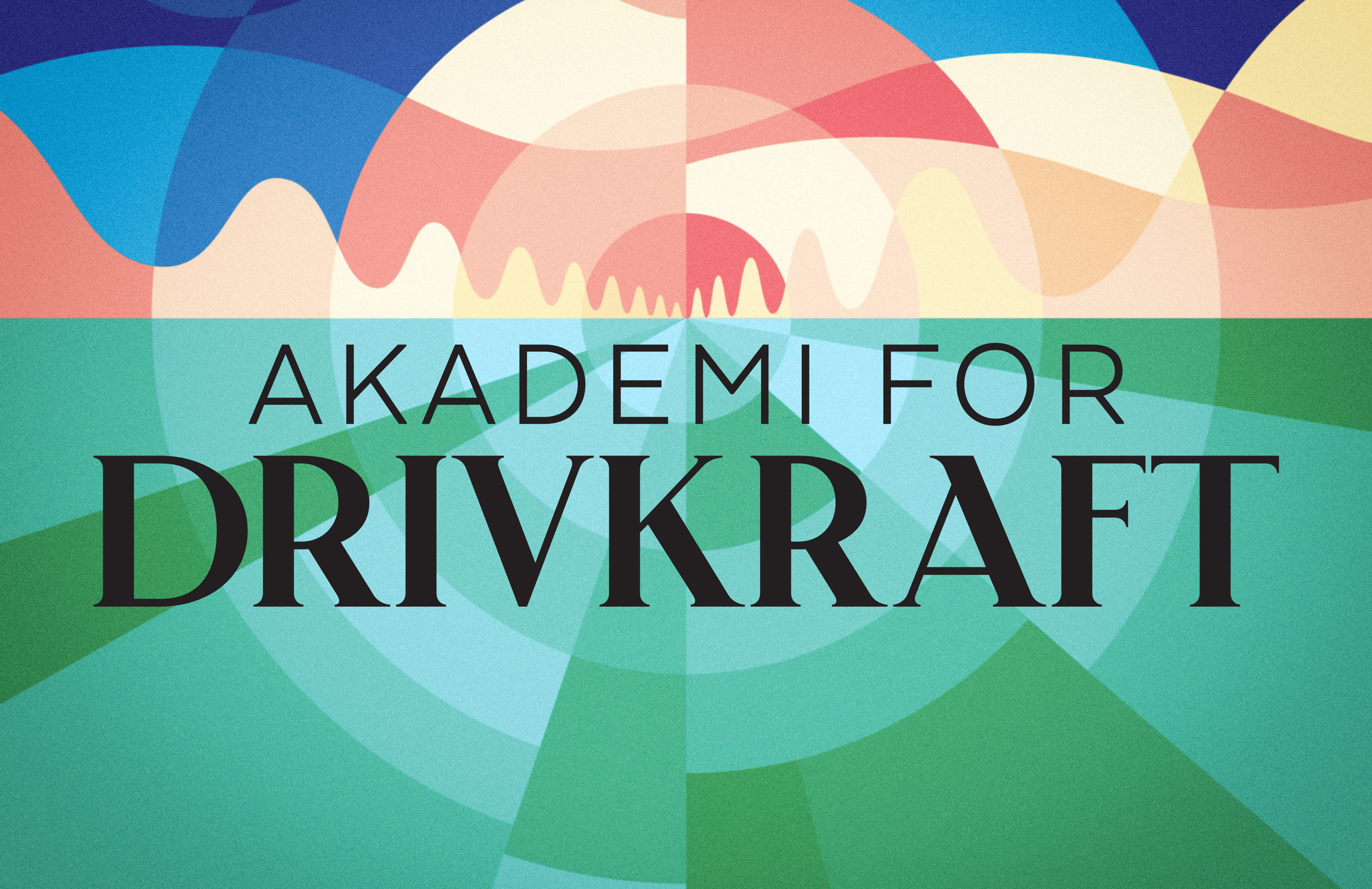 Et drivkraft-logo til Academi.