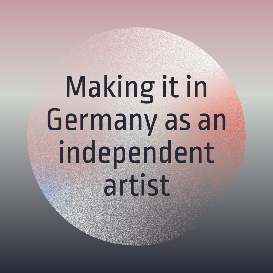 Trives som selvstændig kunstner i Tyskland.